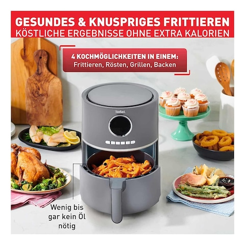 Tefal Ultra Digital Air Fryer EY111B40 Grey &lrm;1400W