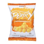 Buy Ponky Cheese Balls Puff Snacks - 60 gram in Egypt