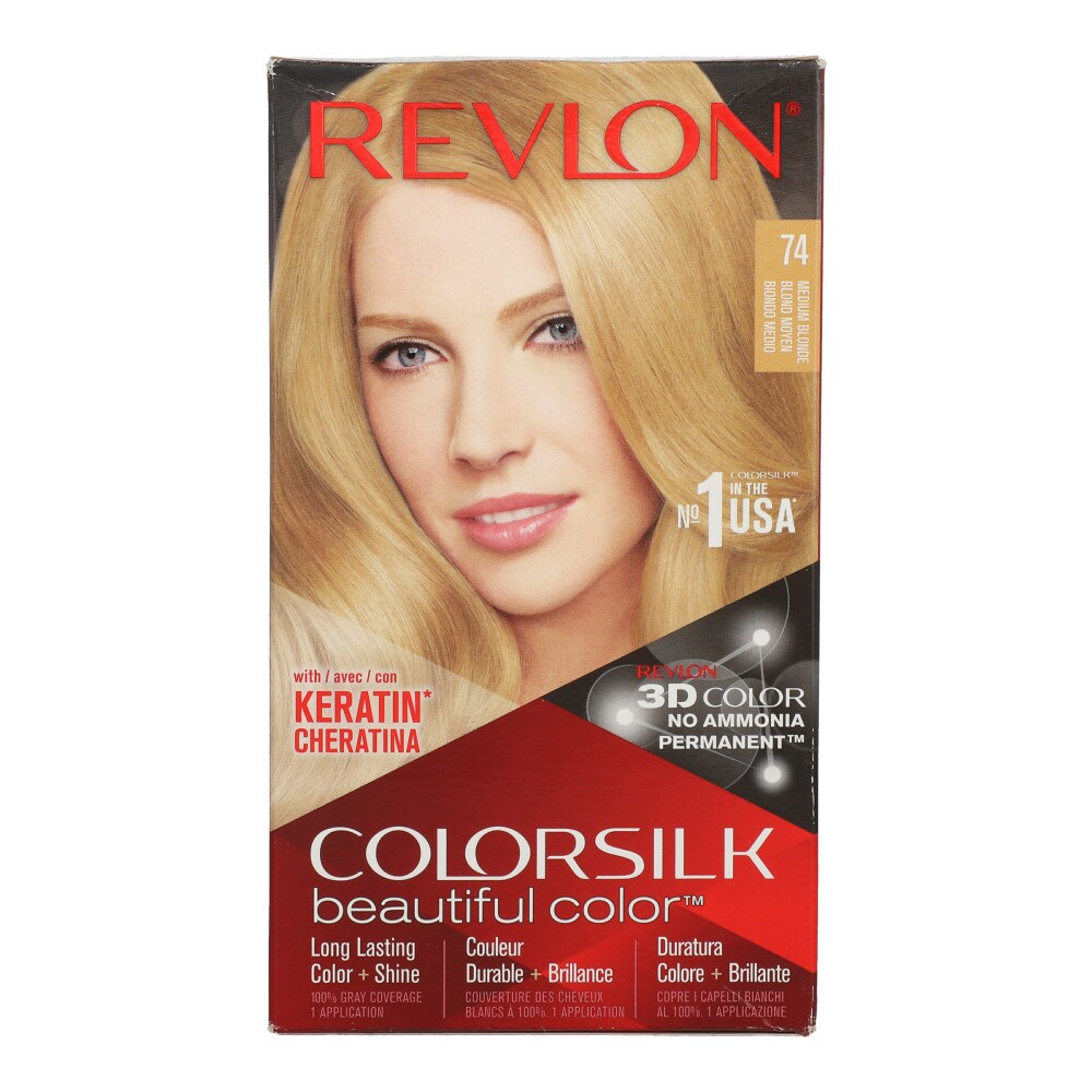 Buy REVLON COLOR SILK N-CLR 74 MEDIUM Online | Carrefour Pakistan