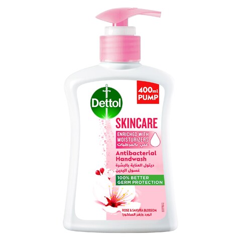 Dettol Skincare Anti-Bacterial Handwash 400ml