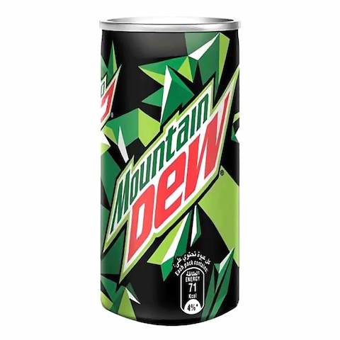 Mountain Dew Carbonated Soft Drink 150ml Pack of 10