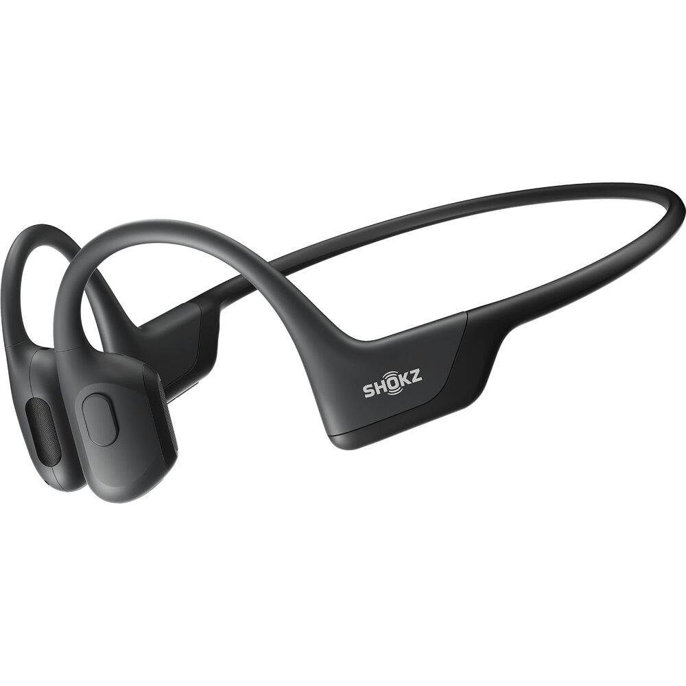 SHOKZ OpenRun Pro Bone Conduction Open-Ear Sport Headphones - Black