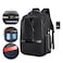 Arctic Hunter Business Backpack 15.6 inch Laptop Bag for Men Water Resistant Laptop Backpack for Office School Travel Smart Bag with USB Port for Men Women B00120C Black