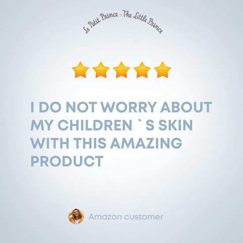 Le Petit Prince Organic Moisturizing Body Cream &ndash; Organic Calendula Extract &ndash; Protective And Soothing &ndash; Premium Quality Natural Ingredients &ndash; Safe Formula &ndash; Cosmos Organic Label - 100