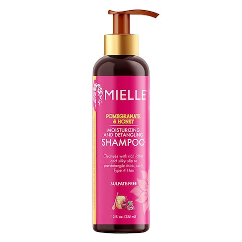 Mielle Organics Pomegranate And Honey Moisturizing And Detangling Shampoo 355ml