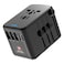 Swiss Military 3 Port USB and PD Port Power Station Travel Adapter 33.5W Black