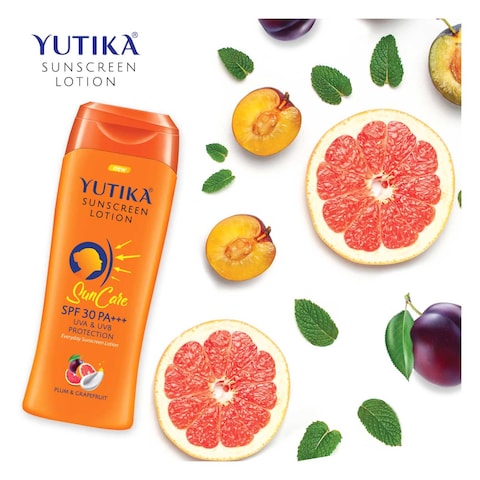 Yutika SPF 30 PA+++ UVA And UVB Protection Sunscreen Lotion 100ml