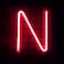 LED Neon Flex Letter Light N 30x20cm