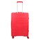 Carlton Chroma 8 Wheel Hard Luggage Trolley Red 76cm