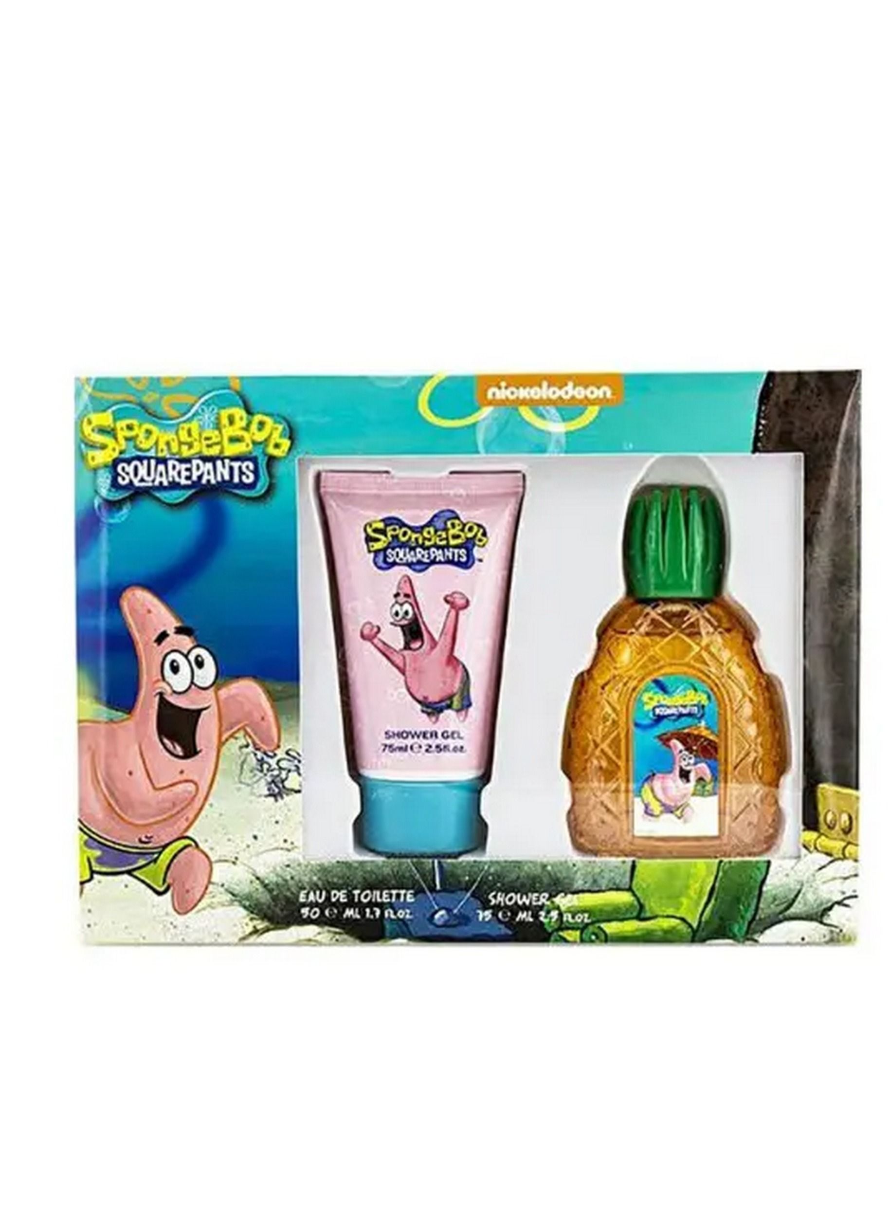 Nickelodeon Spongebob Squarepants Patrick Set Kids Eau De Toilette 50ml + Shower Gel 75ml