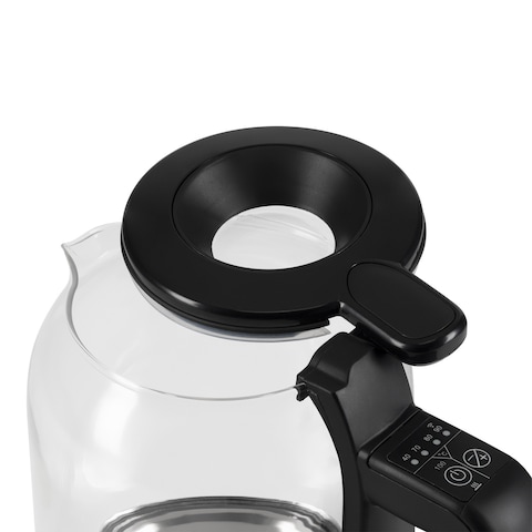 Polaris PWK 1712CGLD Smart Electric kettle Wi-Fi IQ Home, Wi-Fi remote control, Pouring water without opening the lid, English controller strix, Bright internal lighting, Heat-resistant glass
