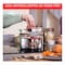 Tefal Optispace Stainless Steel Cooking Set 6 PCS