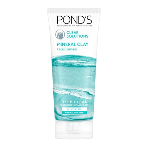 Buy Ponds Face Wash Clear Solution Clay Foam 90g in Saudi Arabia