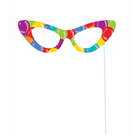 Unique Birthday Confetti Photo Booth Decoration Props 10 Pieces