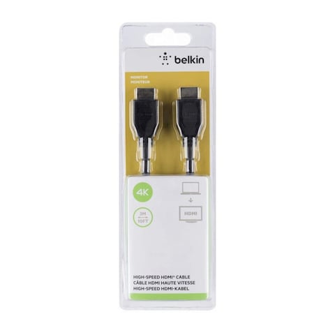 Belkin F3Y017BT3M-BLK HDMI to HDMI Cable - 3M - Black