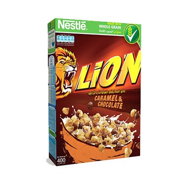 Nestle Lion Caramel Breakfast Cereal 400GR