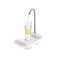 Generic-White Electric Water Dispenser Wireless Portable Electric Automatic Water Pump Bucket Bottle Dispenser USB Rechargeable Water Pump