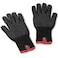Weber Premium Barbeque L/XL Glove Set (Set of 2, Black)