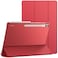 Case For Samsung Galaxy Tab S9 Ultra 14.6-Inch, Translucent Back Tri-Fold Stand Protective Tablet Cover, Support S Pen Charging Auto Wake/Sleep Red