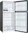 TCL 700 Liters Double Door Top Mount Refrigerator, Total No Frost Fridge &amp; Freezer With LED And Touch Control, Interior LED Light &amp; Large Crisper With Humidity Control, Inox, P700TMN