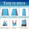 Blue beach mat large folding light weight for Travel, Camping, Hiking and Music Festivals