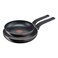 Tefal G6 Cook n Clean Frypan Set Black 26cm+24cm