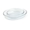 Borcam Oval Platter - 1550cc + 3200cc - 2 Pieces