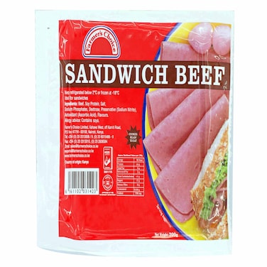 Farmer&#39;s Choice Sandwich Beef Ham 200g