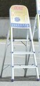 DUKE-ALUMINIUM LADDERS LIGHT DUTY 4 STEPS