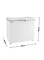 Akai Chest Freezer, 250L, CFMA-222SWW, White