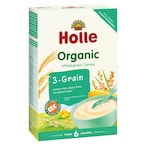 Buy Holle Organic 3-Grain Wholegrain Cereal 250g in UAE