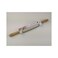 Home Pro Silicone Rolling Pin White And Beige