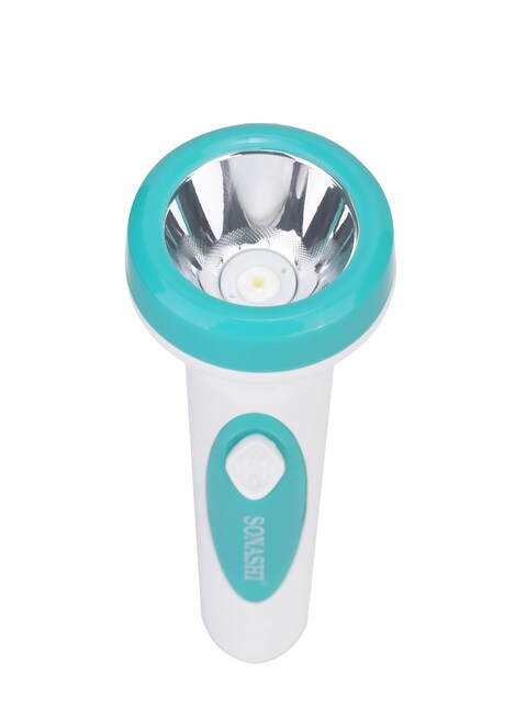 Sonashi Rechargeable LED Torch SPLT-116U Blue/White