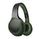 Promate Bluetooth Headphone, Over-Ear Deep Bass with Long Paytime, Hi-Fi Sound, Built-In Mic, On-Ear Controls, Soft Earpads, MicroSD Card Slot and AUX Port, LaBoca Midnight Green