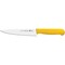 Tramontina Since 1911, Made In Brazil Professional 10 Inches Meat Knife With Stainless Steel Blade And Yellow Polypropylene Handle With Antimicrobial Protection