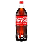 Buy Coca-Cola Original Taste Carbonated Soft Drink Pet 1.5L in UAE