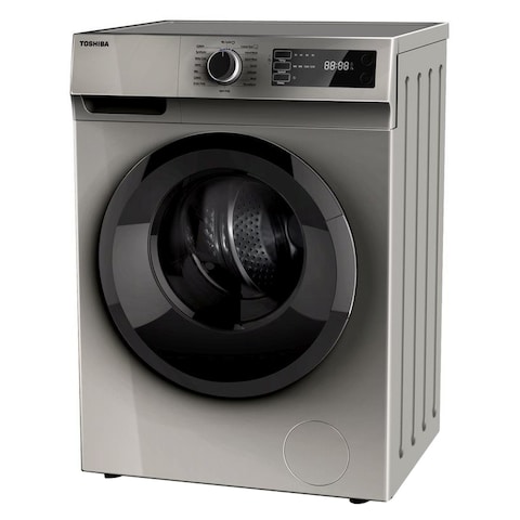 Toshiba 7kg 1200rpm Front Load Washing Machine Silver TW-H80S2A(Sk)