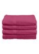 Princess 4-Piece Fast Absorbent Bath Towel Set, Fuschia Pink 70 X 140cm