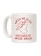 muGGyz This Mug Belongs To The World's Okayest Grand-M&egrave;re Printed Coffee Mug White/Black/Red 11Ounce