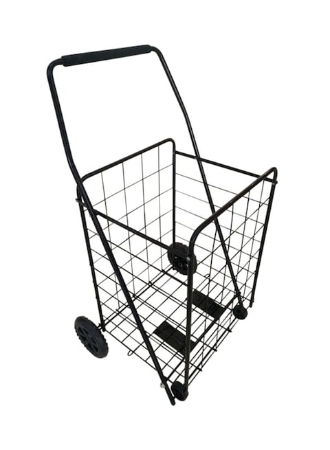 Generic Shopping Trolley Cart Black 98Centimeter