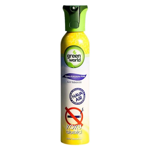 Green World Air Freshener Anti Tobacco Spray 300ml