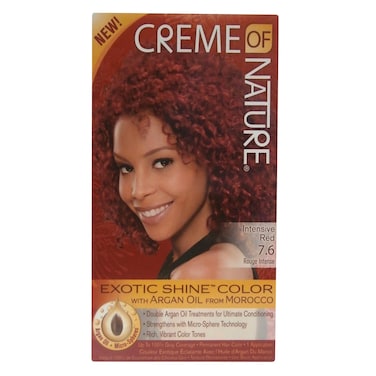 Creme Of Nature Exotic Shine Hair Colour 7.6 Intensive Red