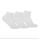 White Plain Socks 3Pc Pack