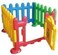 Generic Gold Multicolored plastic fence for kids indoor and Outdoor Playground