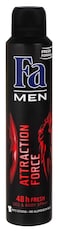 Fa Attraction Force Deodorant Spray For Men - 200ml