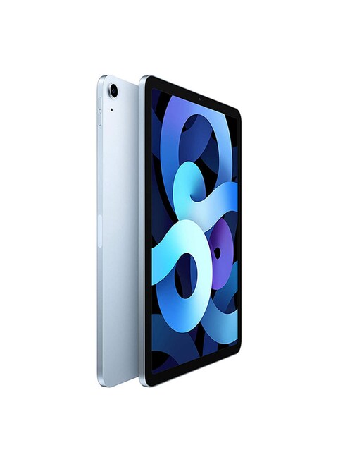 Apple iPad Air 2020 (4th Generation), 10.9 Inch, 256GB, Wi-Fi, Sky Blue - Middle East Specs (With FaceTime)