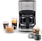 Kenwood Coffee Machine Up To 6 Cup Coffee Maker For Drip Coffee And Americano 550W 40 Min Auto Shut Off, Reusable Filter, Anti Drip Feature, Warming Plate And Easy To Clean CMM05.000BM, Black/Silver