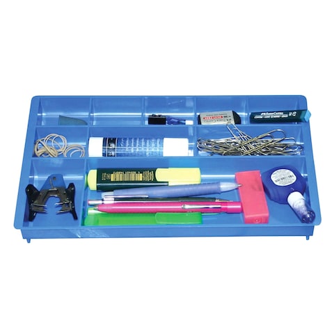 BANTEX DESK DRAWER ORGANISER 10 BLU