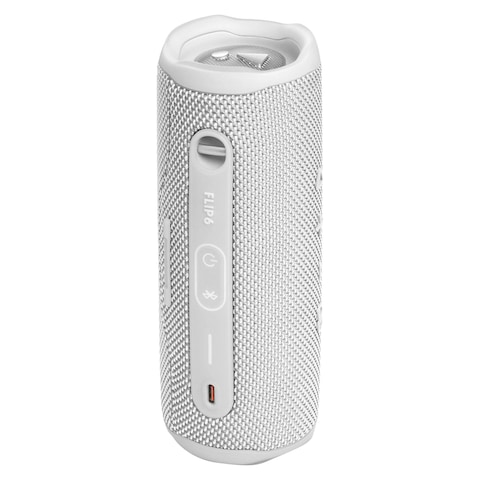 JBL Flip 6 IP67 Portable Bluetooth Speaker Waterproof With Powerful Sound And Deep Bass White