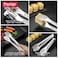 Prestige Stainless Steel Tong   Kitchen Cooking Tongs   Cooking Barbecue Grilling Food Tongs   Steak Tongs, Salad Tongs, Dessert Tongs For Buffet